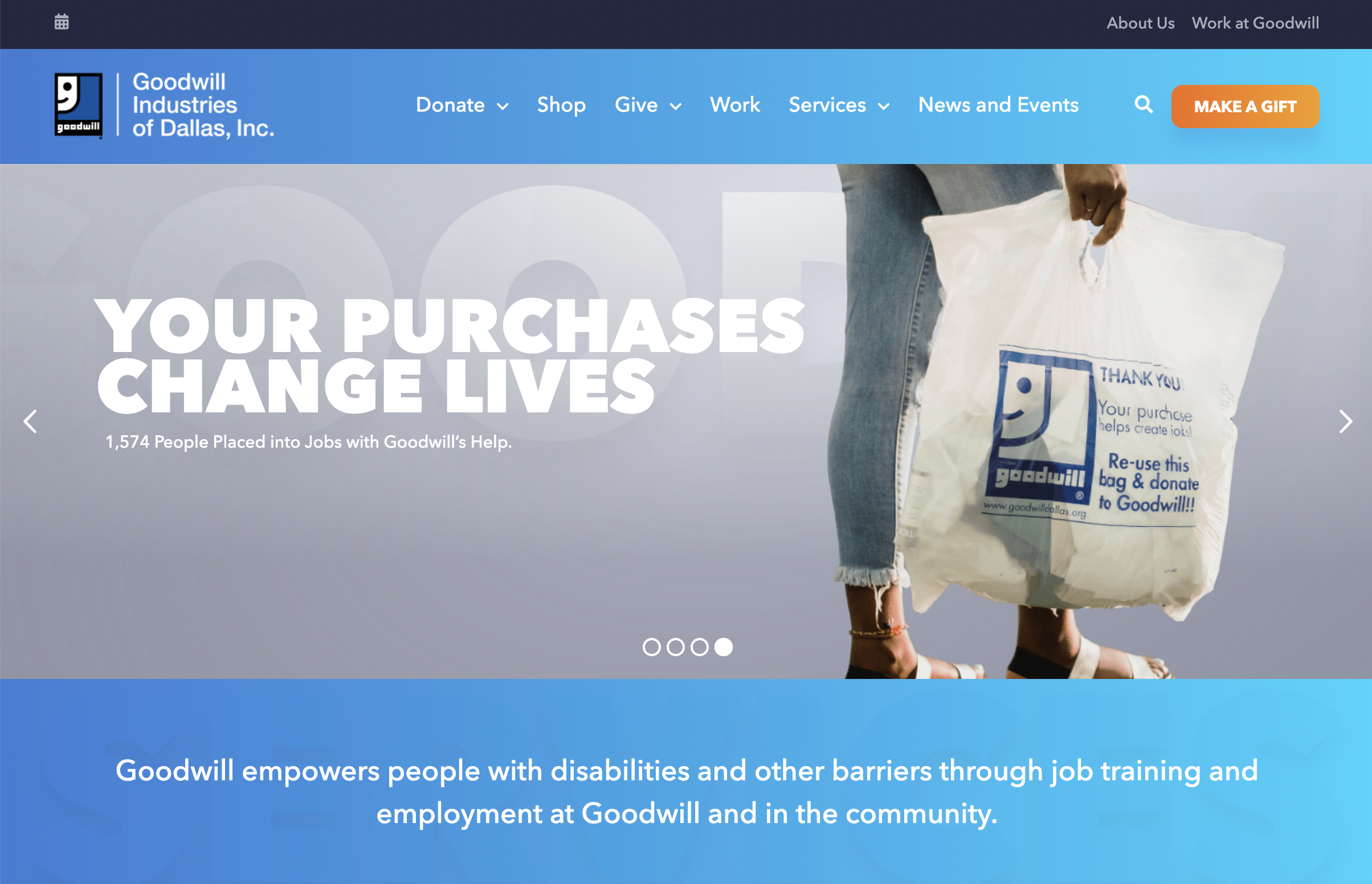 Goodwill Dallas Nonprofit web design agency Goodwill-Dallas-Nonprofit-web-design- agency